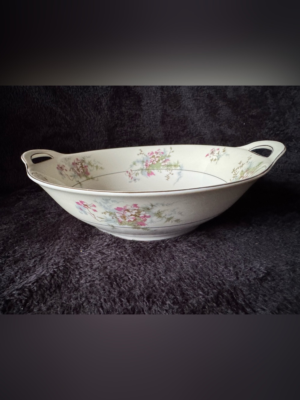 Theodore Haviland New York Apple Blossom Open Vegetable Serving Bowl 10”